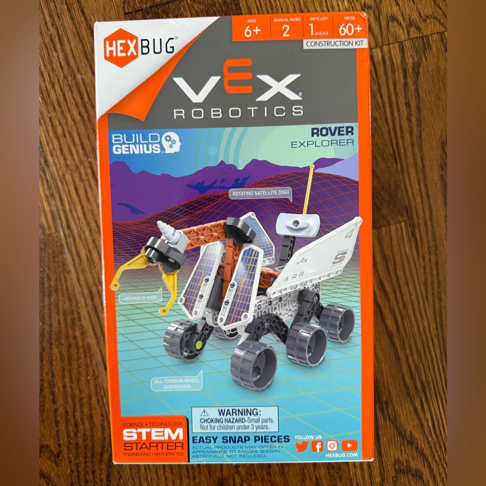 Vex Robotics VEX Explorers Rover by HEXBUG - New! - Picture 2 of 3